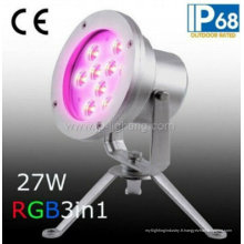 18W RGB LED Spot sous-marins DMX Control (JP95596)